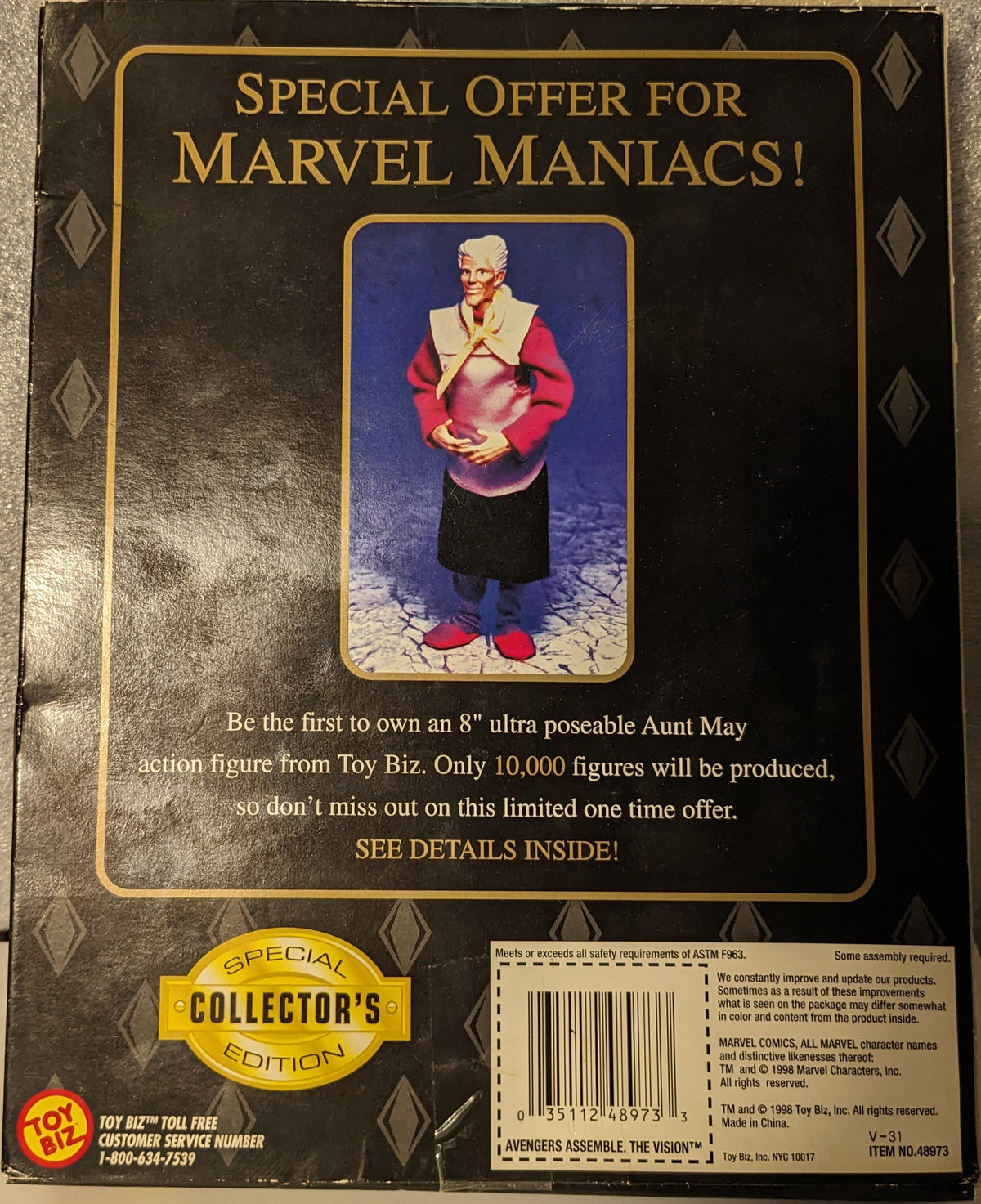 Infamous Vision Marvel Famous Cover Series Avengers Assemble The Vision 8
