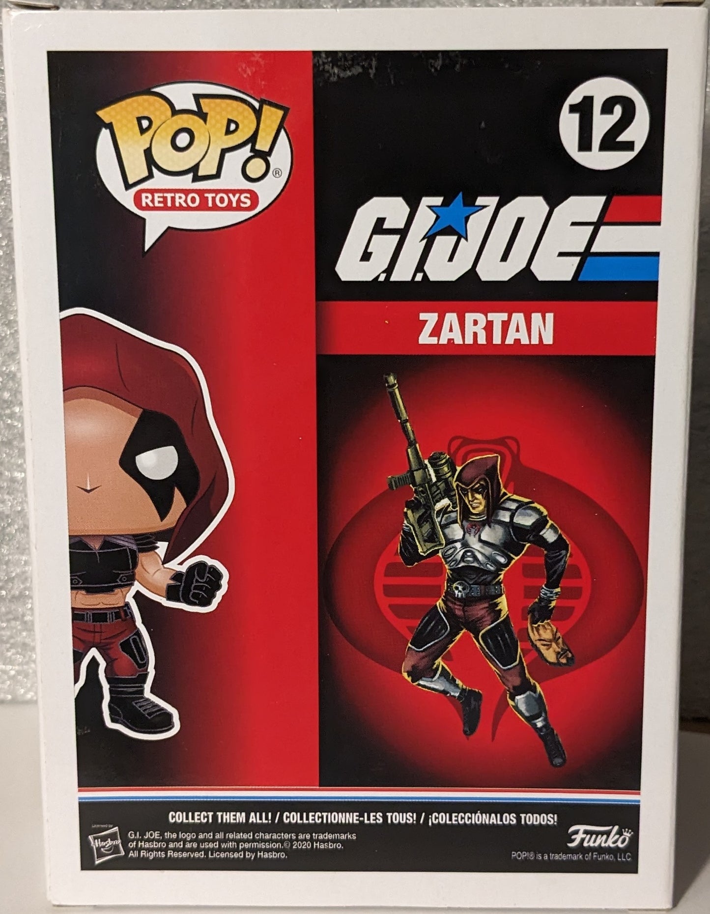 Funko Pop G.I. Joe Zartan 12