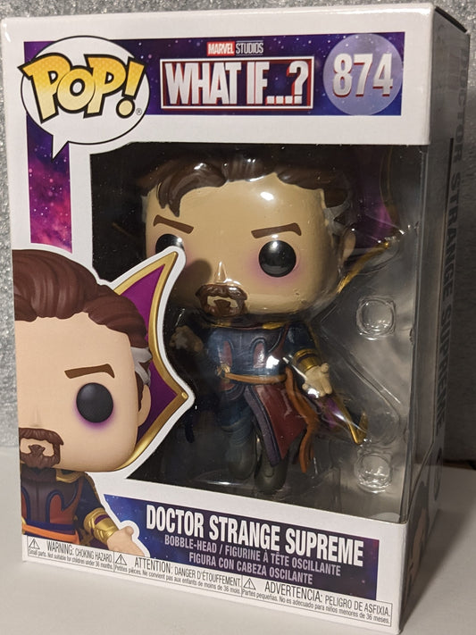 Funko Pop Marvel Studios What If...? Doctor Strange Supreme 874