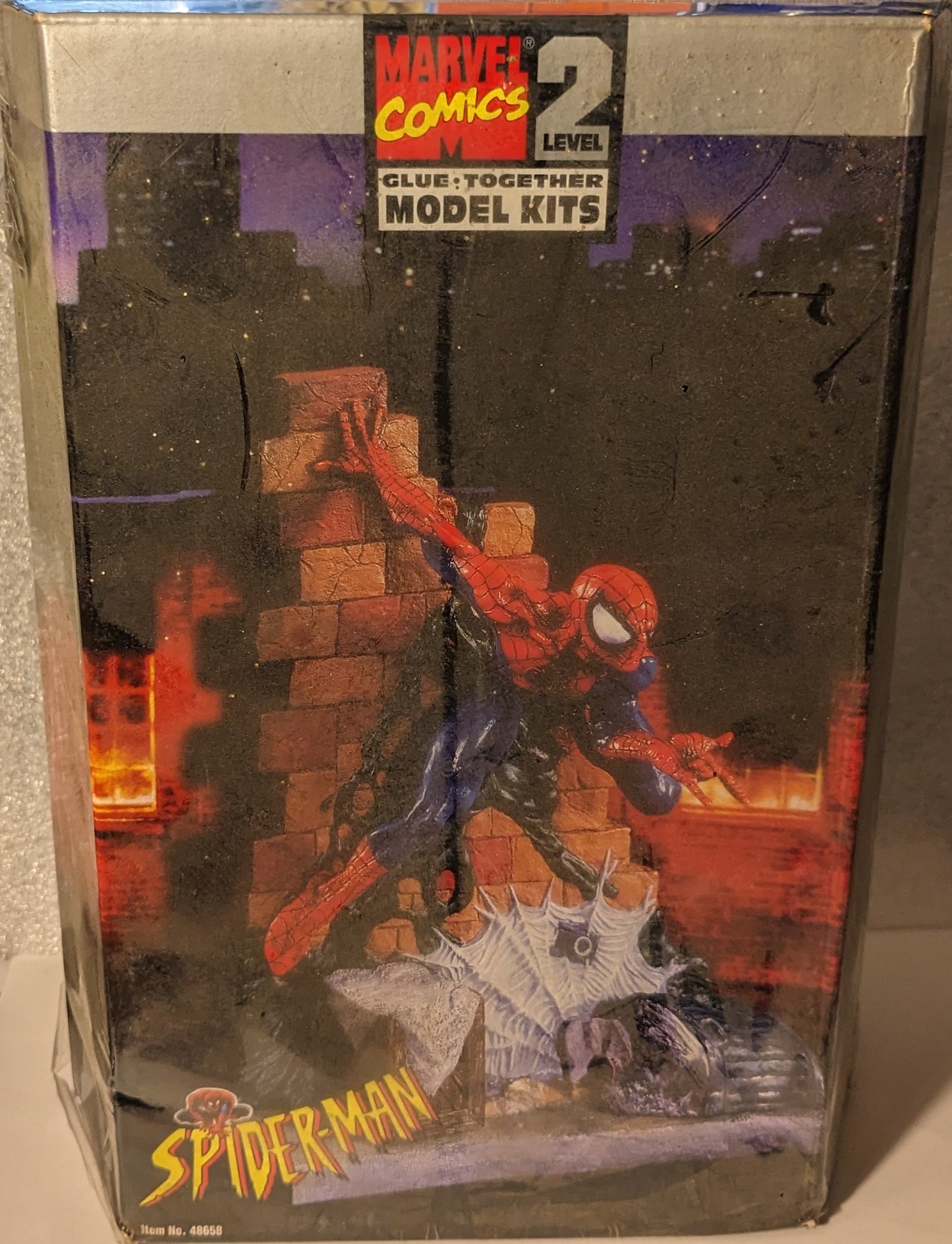 Marvel Spider-man Level 2 Glue Together Model Kit