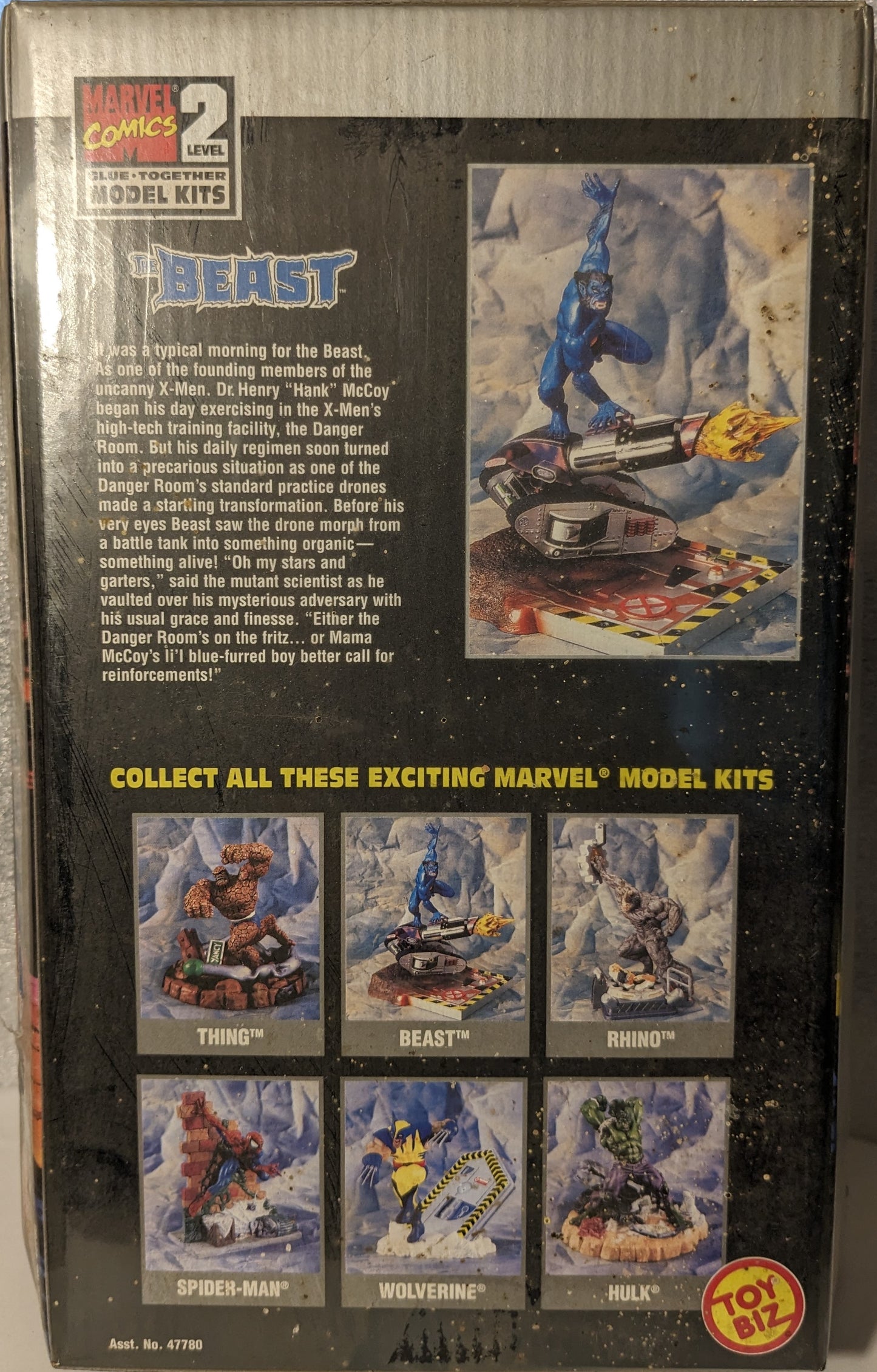 Marvel The Beast Level 2 Glue Together Model Kit