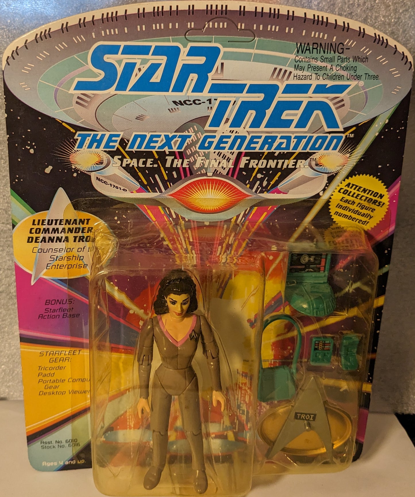 (Unpunched) Star Trek The Next Generation Lieutenant Commander Deanna Troi