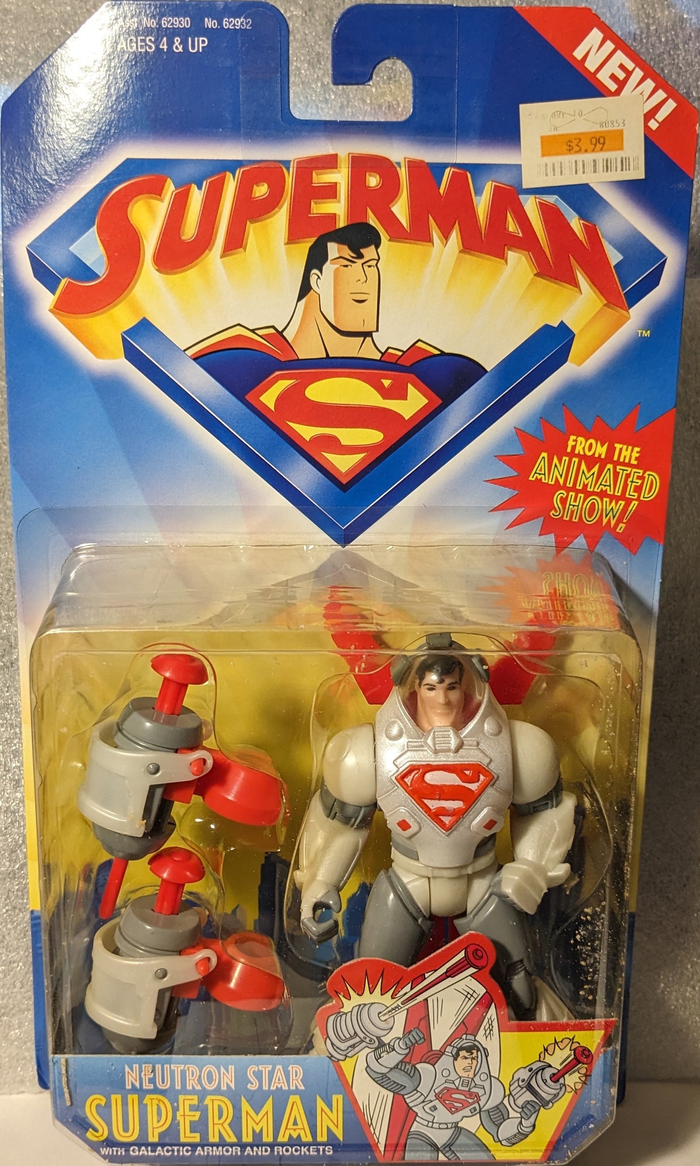 DC Comics Superman Neutron Star Superman with Galactic Armor and Rockets