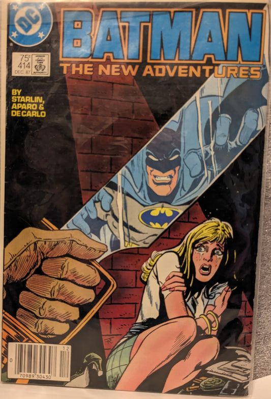 DC Comic Batman The New Adventures 414 (DEC. 87)