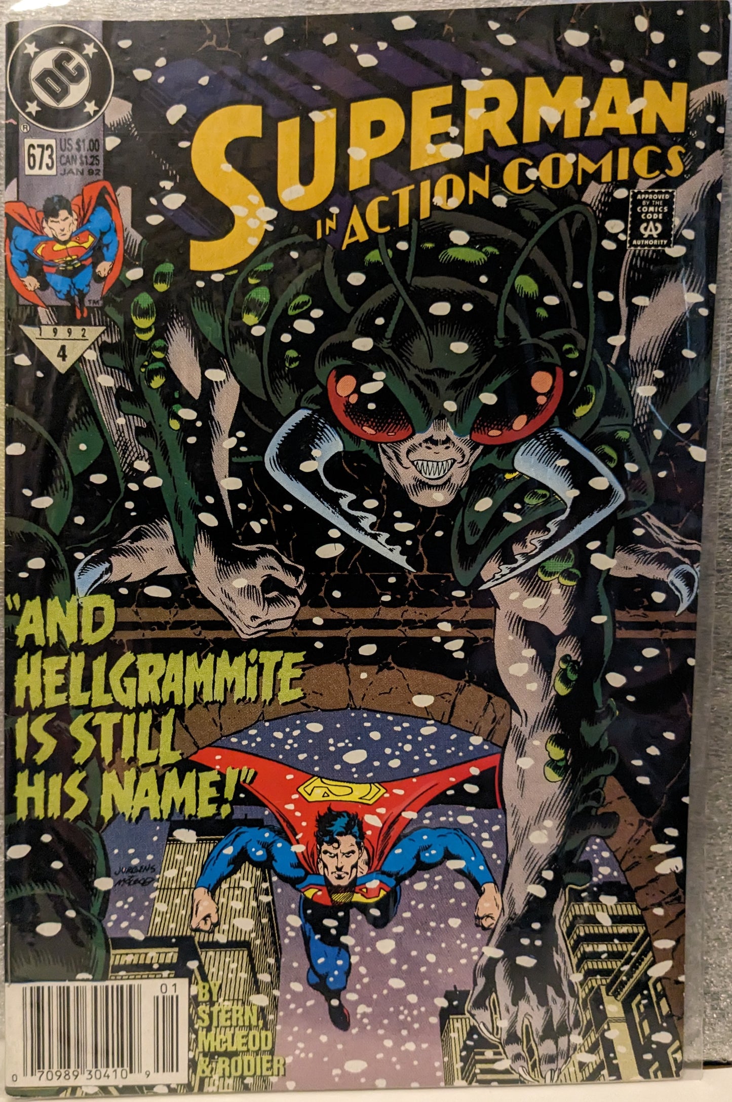 DC Comic Superman in Action Comics 673 (OCT. 92)