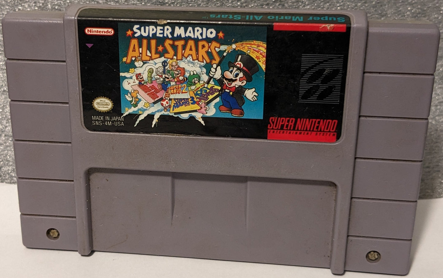 Super Nintendo Entertainment System Super Mario All-Stars Game