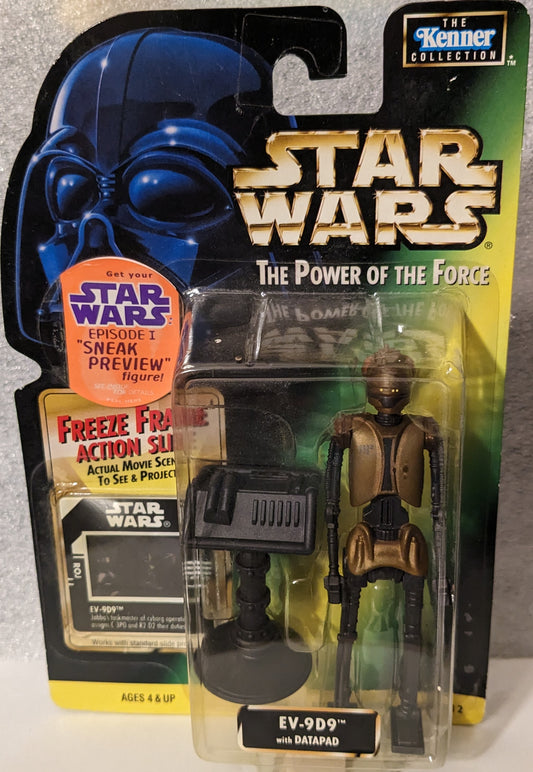 Star Wars The Power of the Force EV-9D9 with Datapad