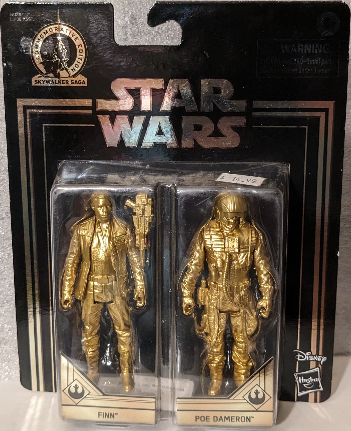 Star Wars Commemorative Edition Skywalker Saga Finn and Poe Dameron