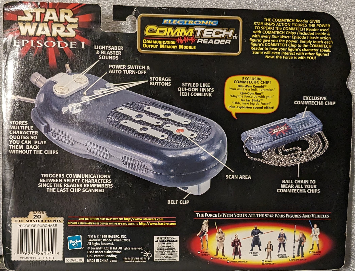 Star Wars Episode I Electronic CommTech Reader