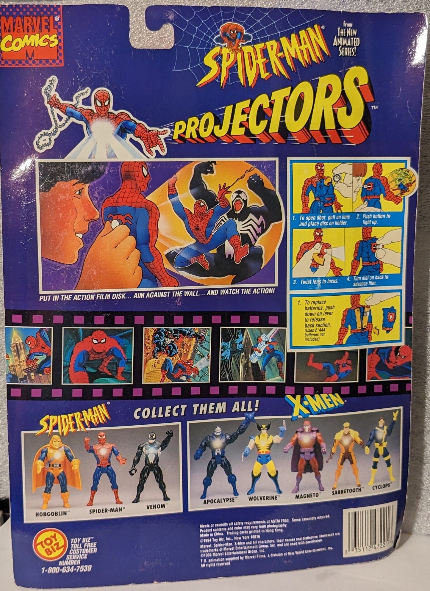 Marvel Comics Spider-Man Projectors Spider-Man