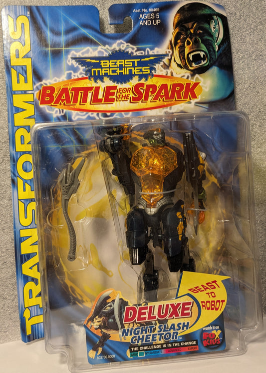 Transformers Beast Machines Battle of the Spark Deluxe Night Slash Cheetor