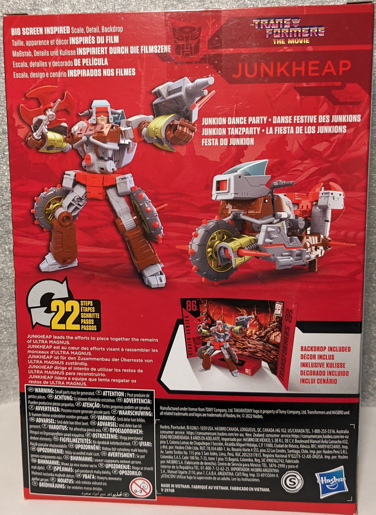 Transformers The Movie Studio Series 86 Junkheap