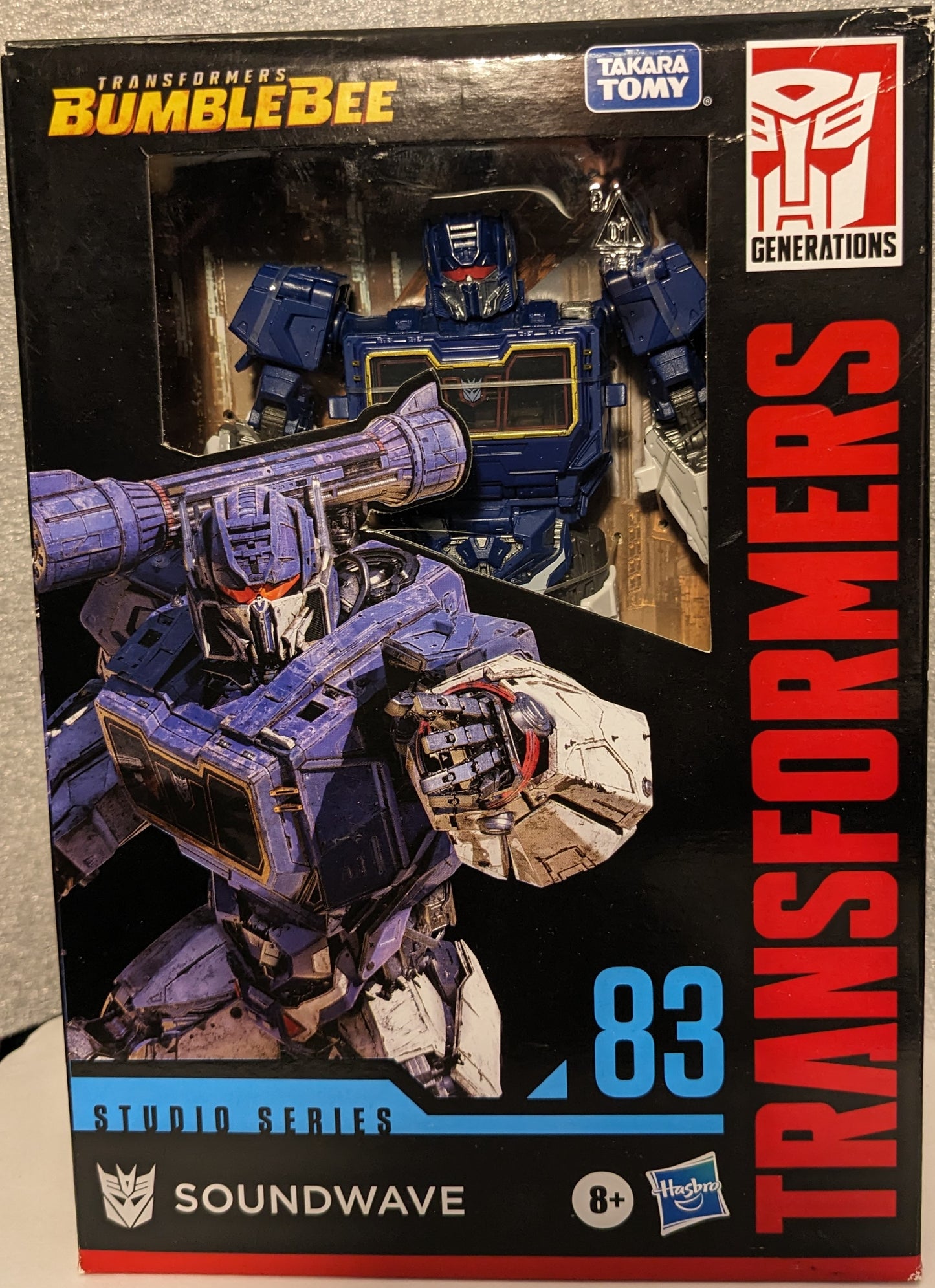 Transformers Bumble Bee Studio Series 83 Soundwave