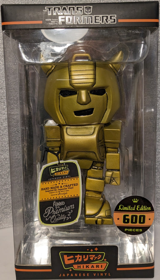 Funko Hikari Transformers Bumble Bee Limited Edition 600 Pieces Gold