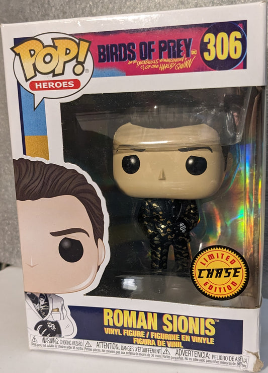 Funko Pop! Birds of Prey 306 Limited Chase Edition, Roman Sionis