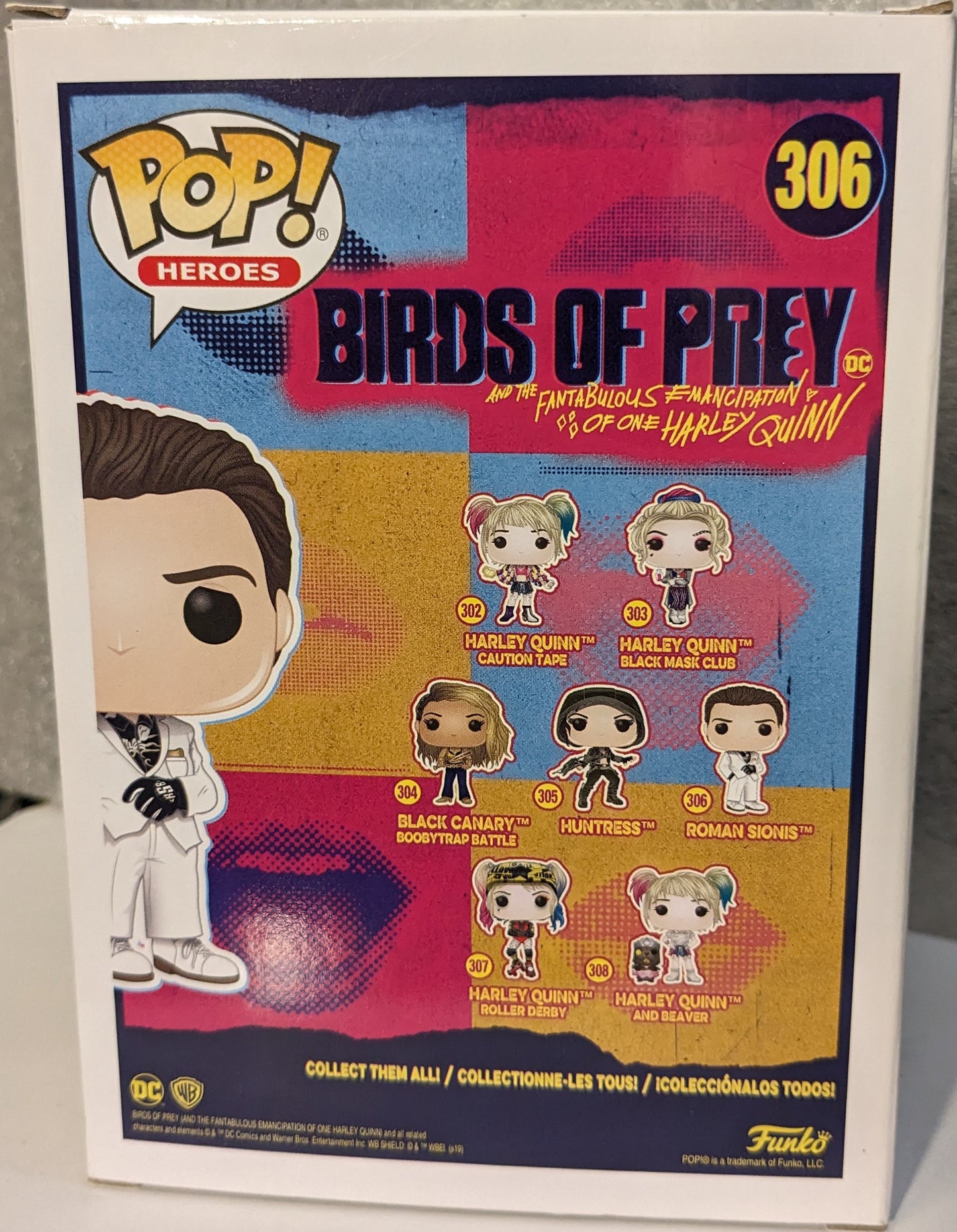 Funko Pop! Birds of Prey 306 Limited Chase Edition, Roman Sionis