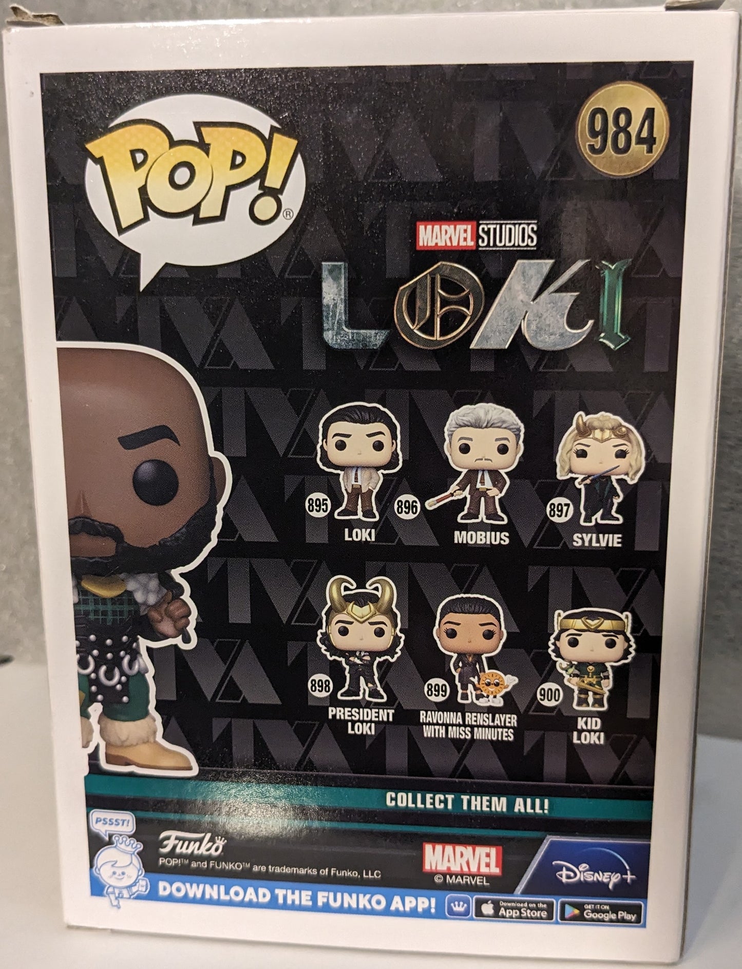 Funko Pop! 2022 Wondrous Convention Limited Edition, Loki 984, Boastful Loki