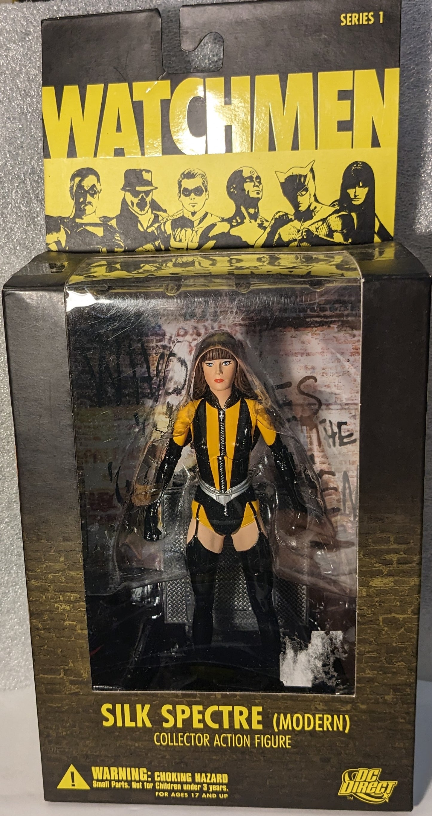 DC Comics Watchmen Series 1 Silk Spectre (Modern) Collector Action Fig ...