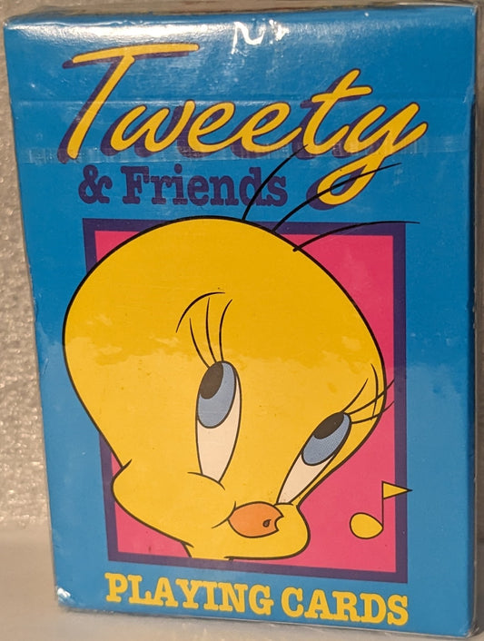 Vintage Sealed Loney Tunes Tweety & Friends Playing Cards