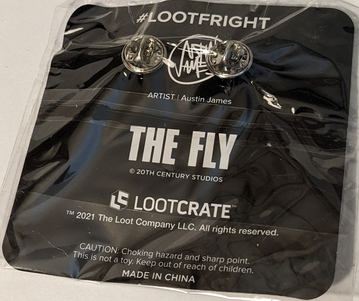 The Fly Movie Pin