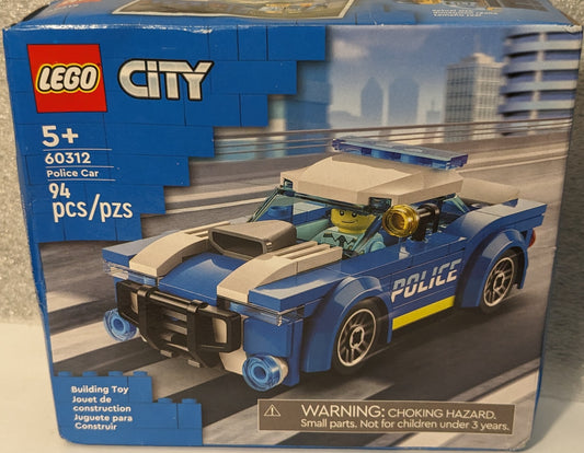 Lego City Police Car 60312 94 Pieces