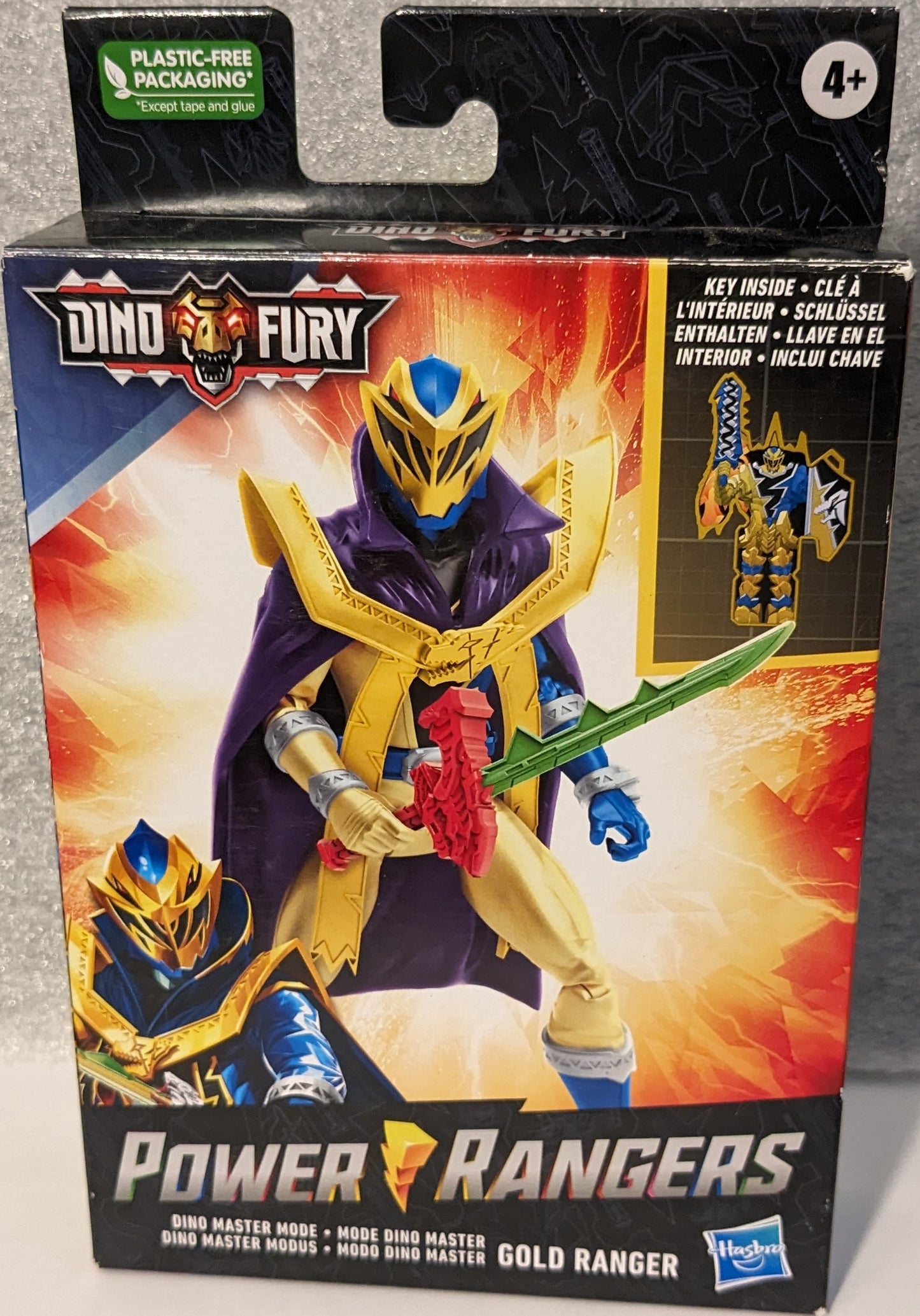 Power Rangers Dino Fury Gold Ranger