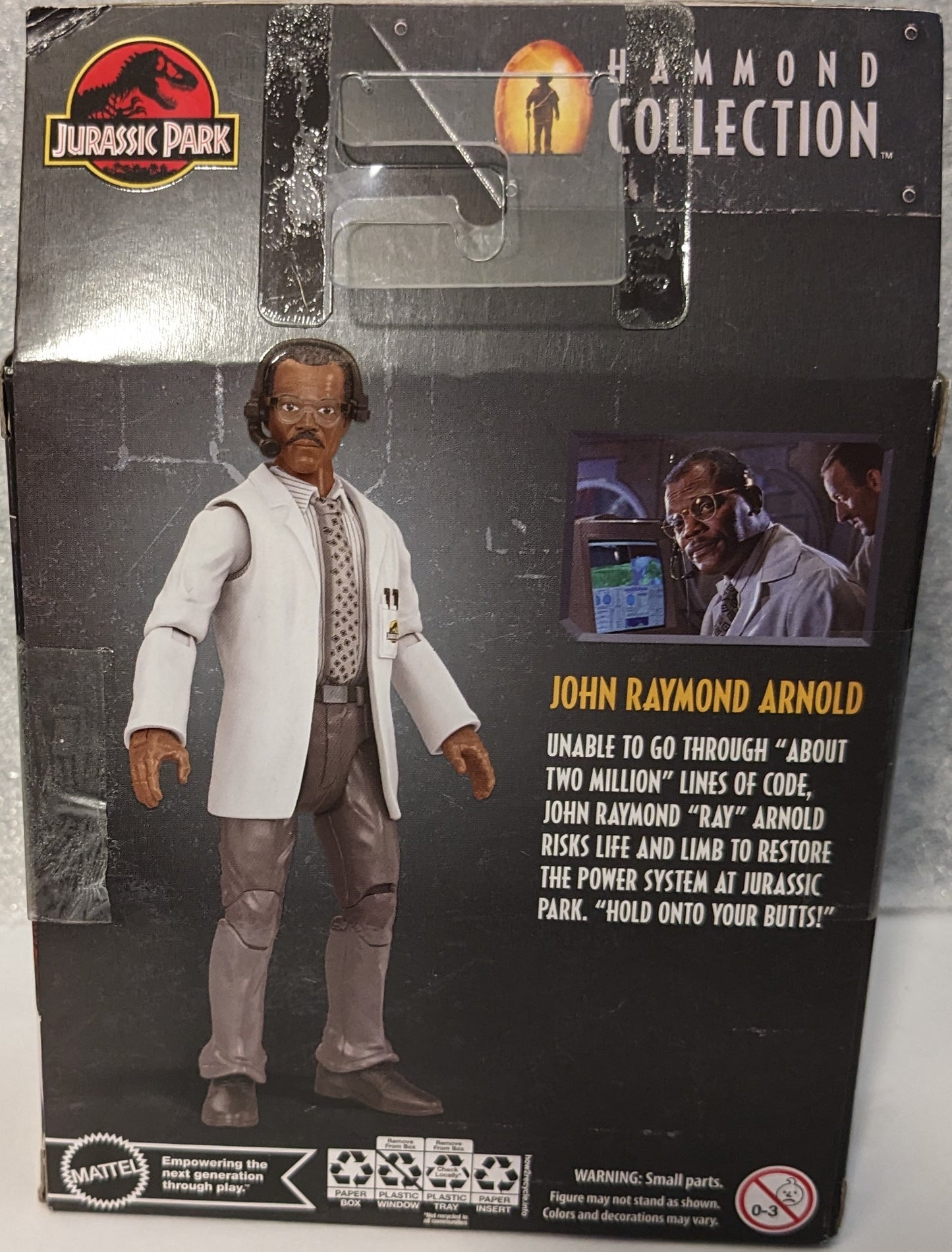 Jurassic Park 30th Anniversary Hammond Collection John Raymond Arnold Figure