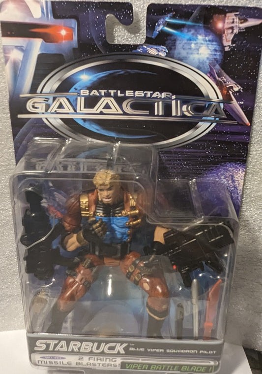 Battlestar Galactica Starbuck Blue Viper Squadron Pilot