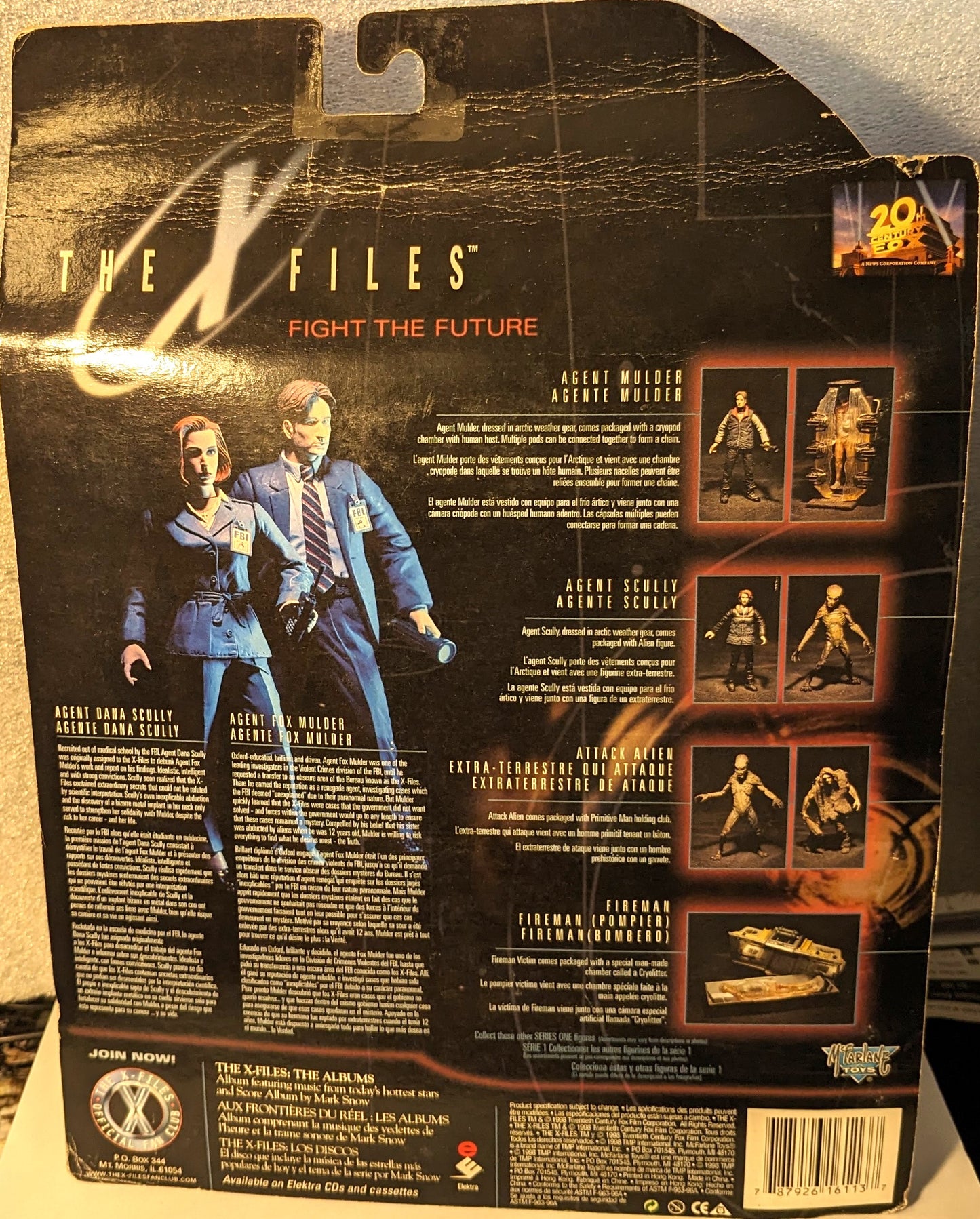 The X-Files Fight the Future Fireman Series 1