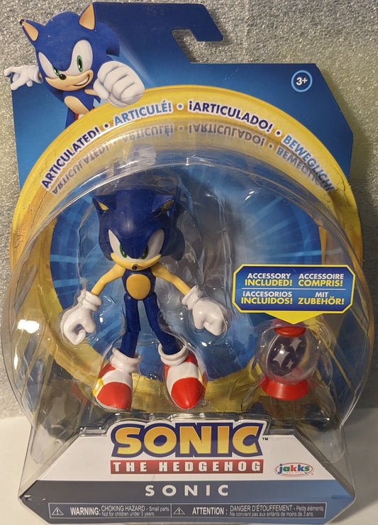 Jakks Inc. Sonic The Hedgehog Sonic with Invincible Item Box