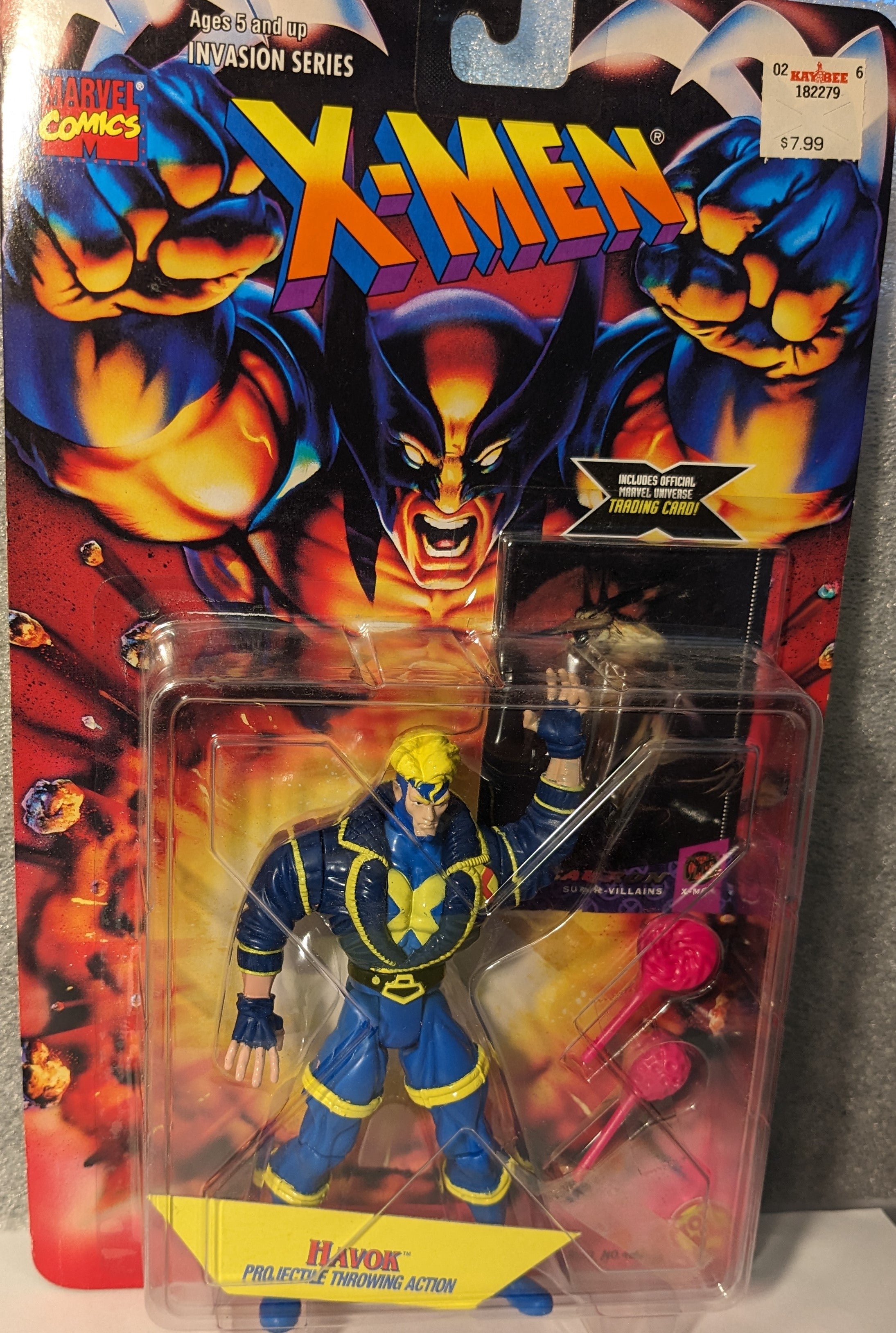 Marvel Comics X-Men Invasion Series Havok Action Figure – Infamous ...