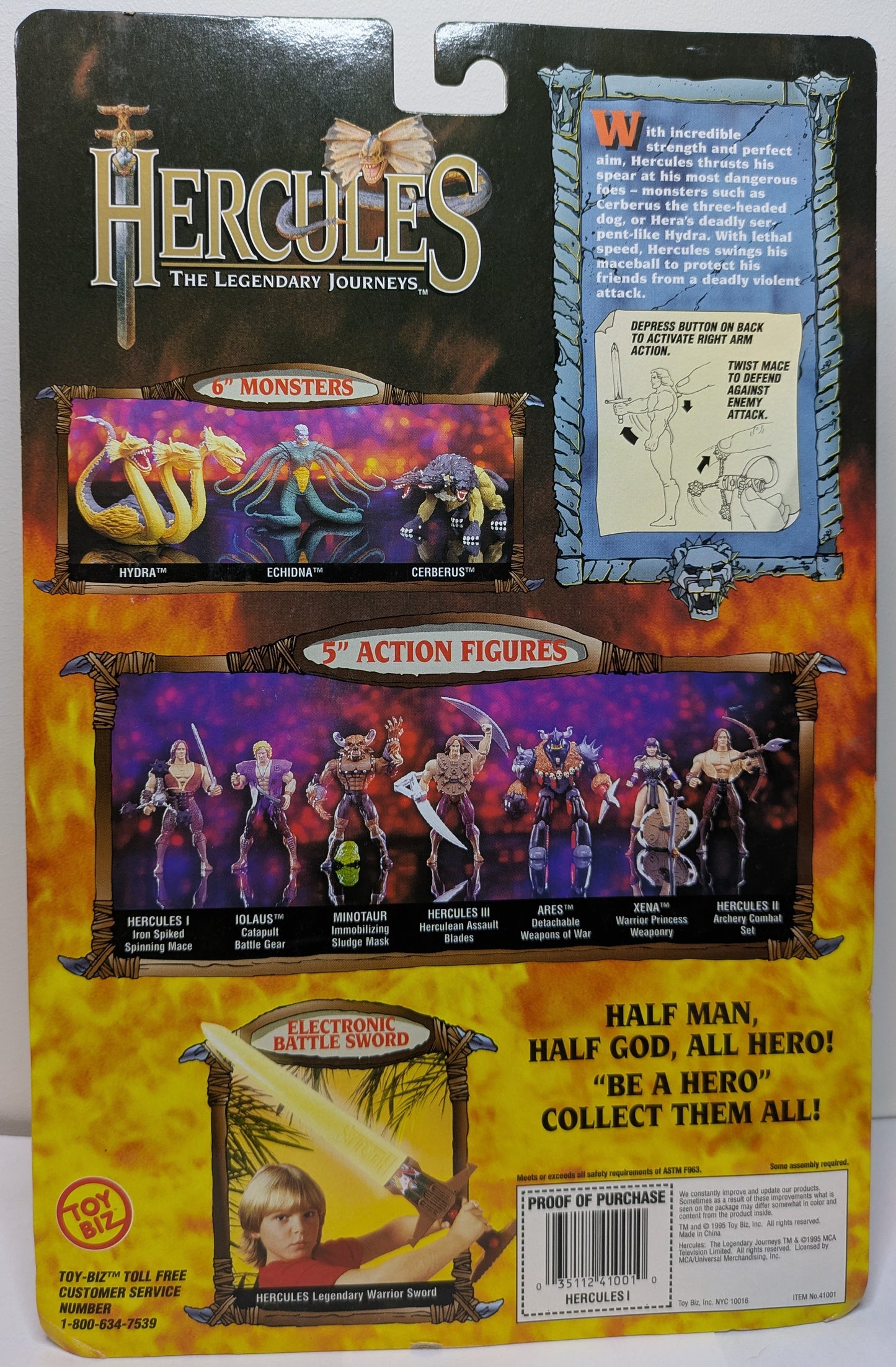 Hercules The Legendary Journeys Hercules I Action Figure