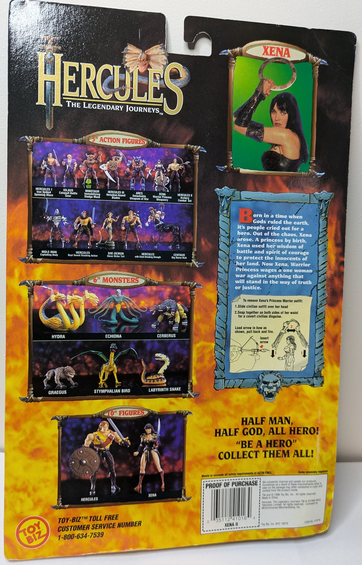 Hercules The Legendary Journeys Xena II Action Figure