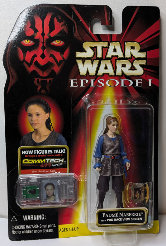 Star Wars Episode I Padme Naberrie with Pod Race View Screen