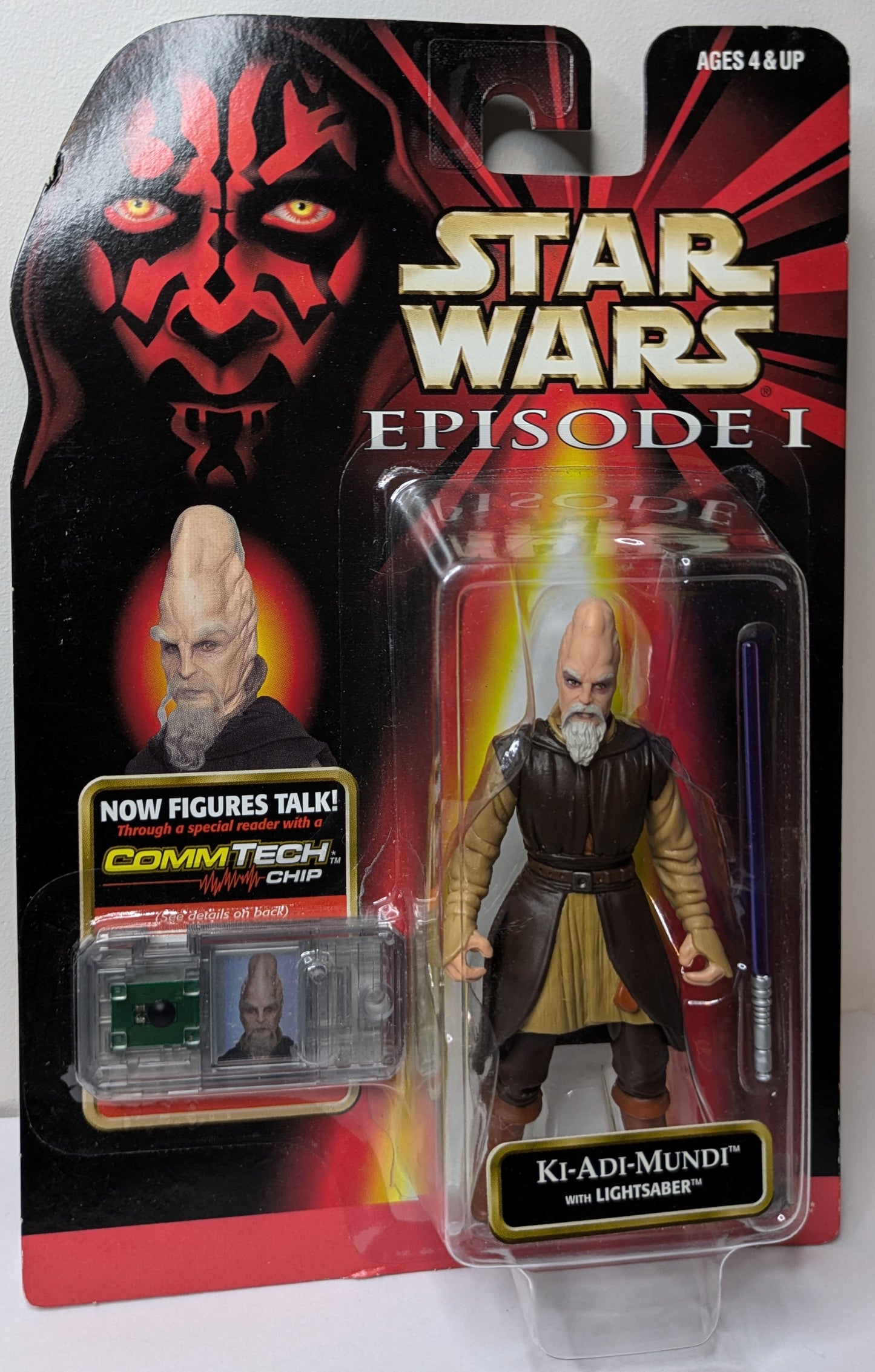 Star Wars Episode I Ki-Adi-Mundi with Lightsaber