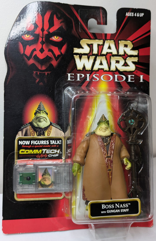 Star Wars Episode I Boss Nass with Gungan Staff