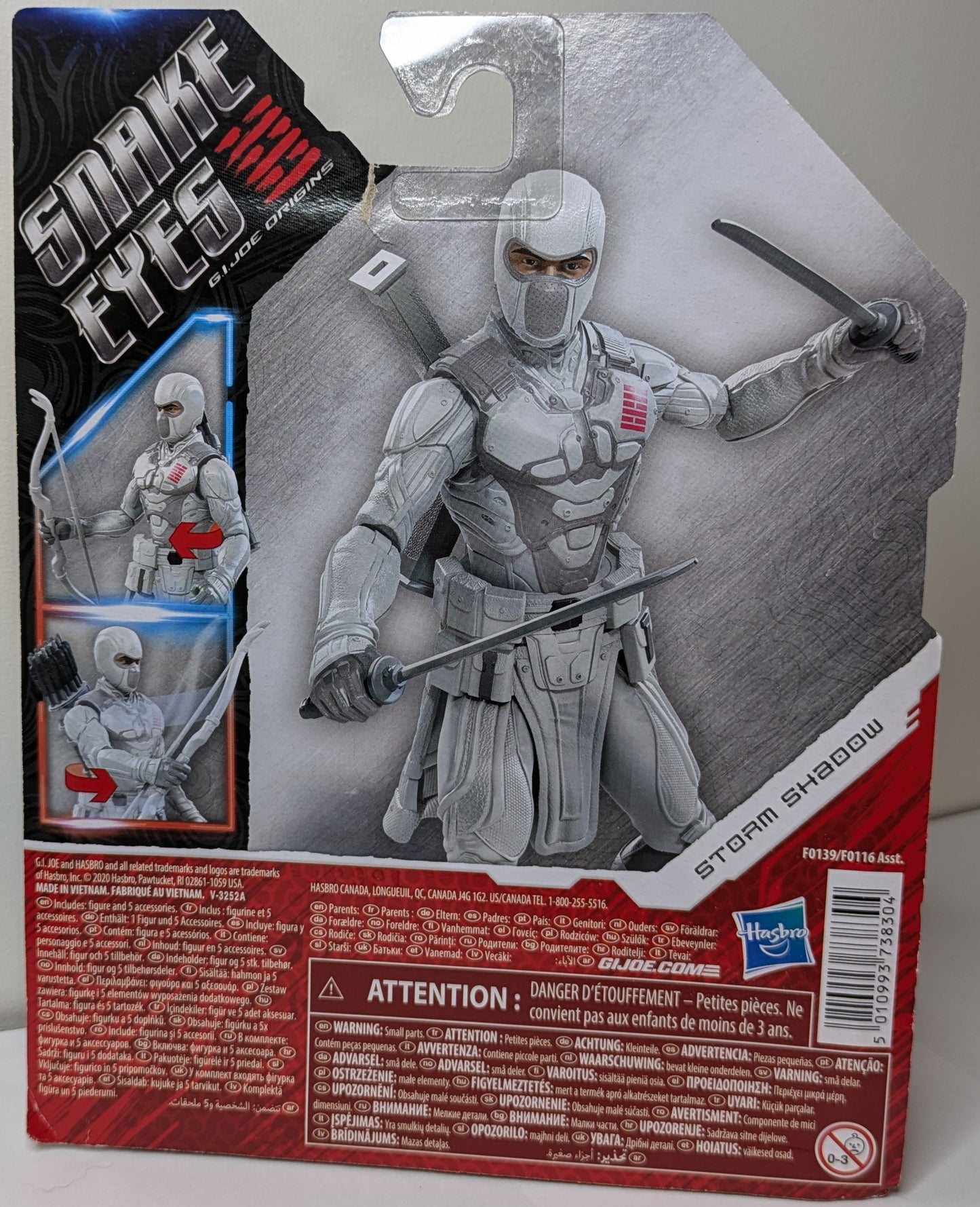 Snake Eyes G.I. Joe Origins Storm Shadow