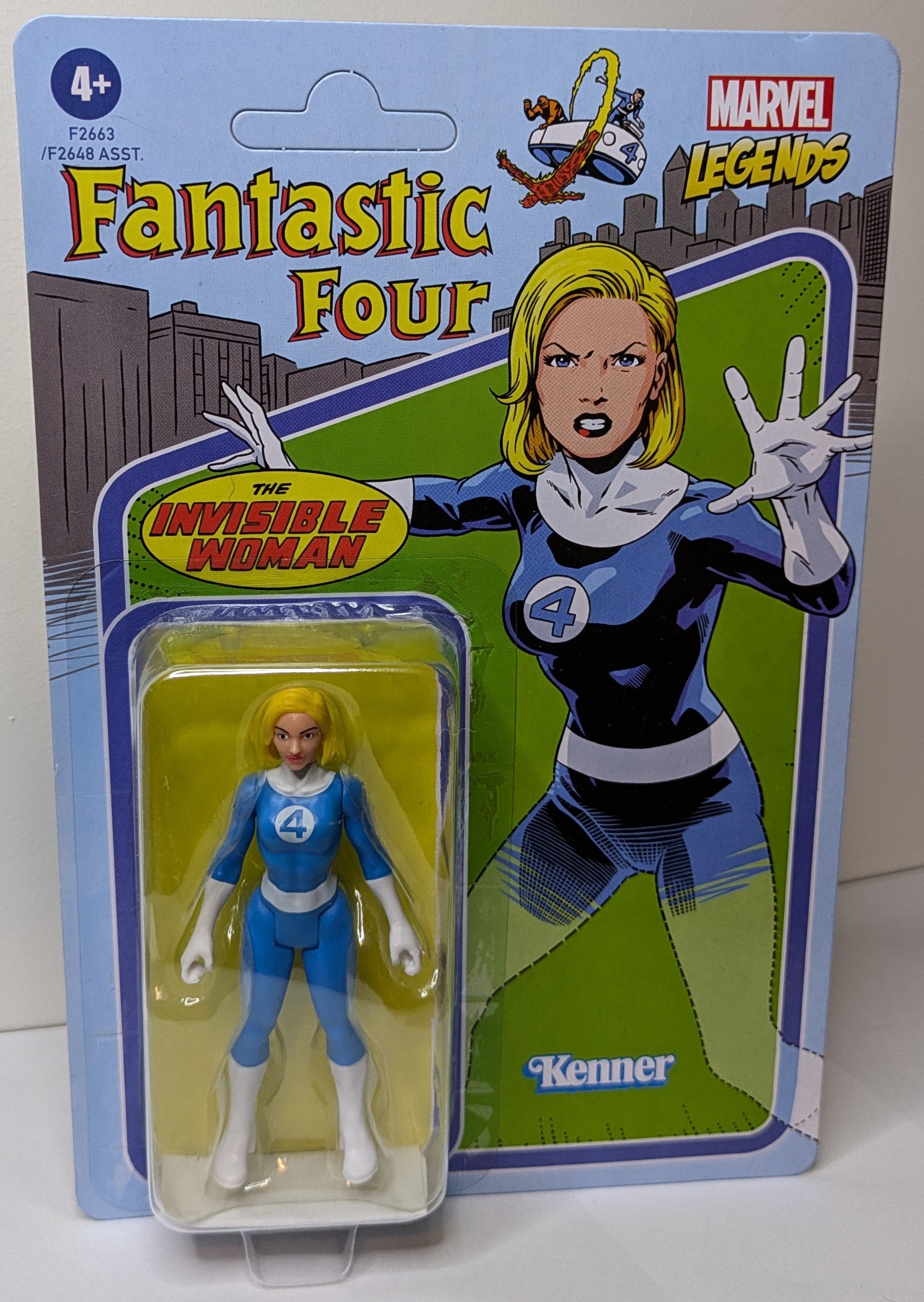 Marvel Comics Marvel Legends Fantastic Four The Invisible Woman ...