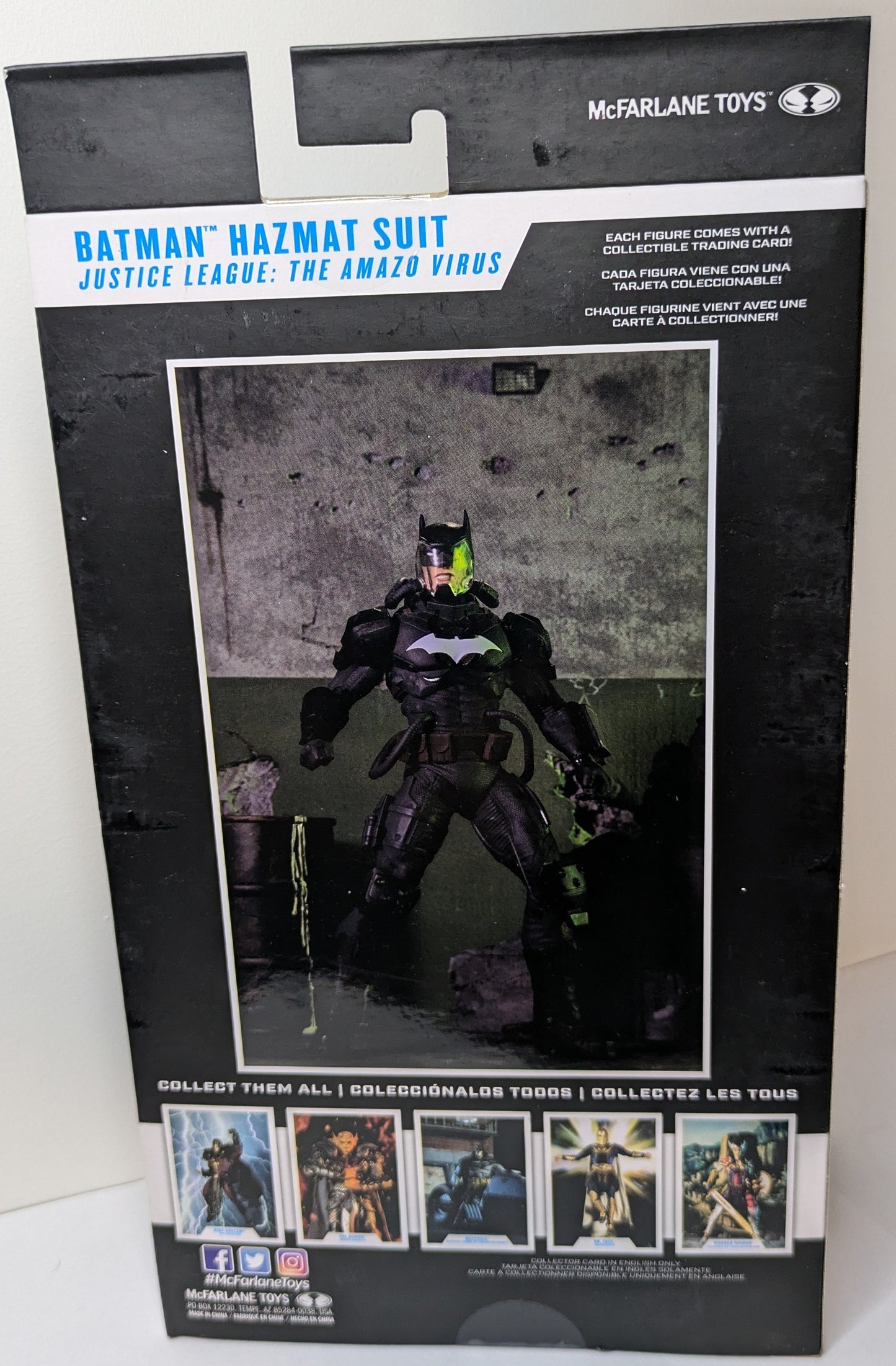 DC Comics DC Multiverse Justice League The Amazo Virus Batman Hazmat Suit