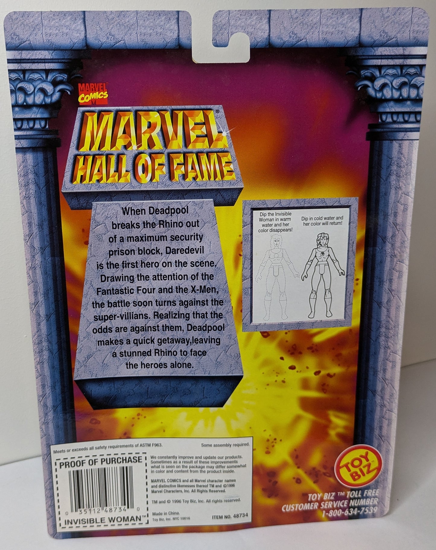 Marvel Comics Marvel Hall of Fame Invisible Woman