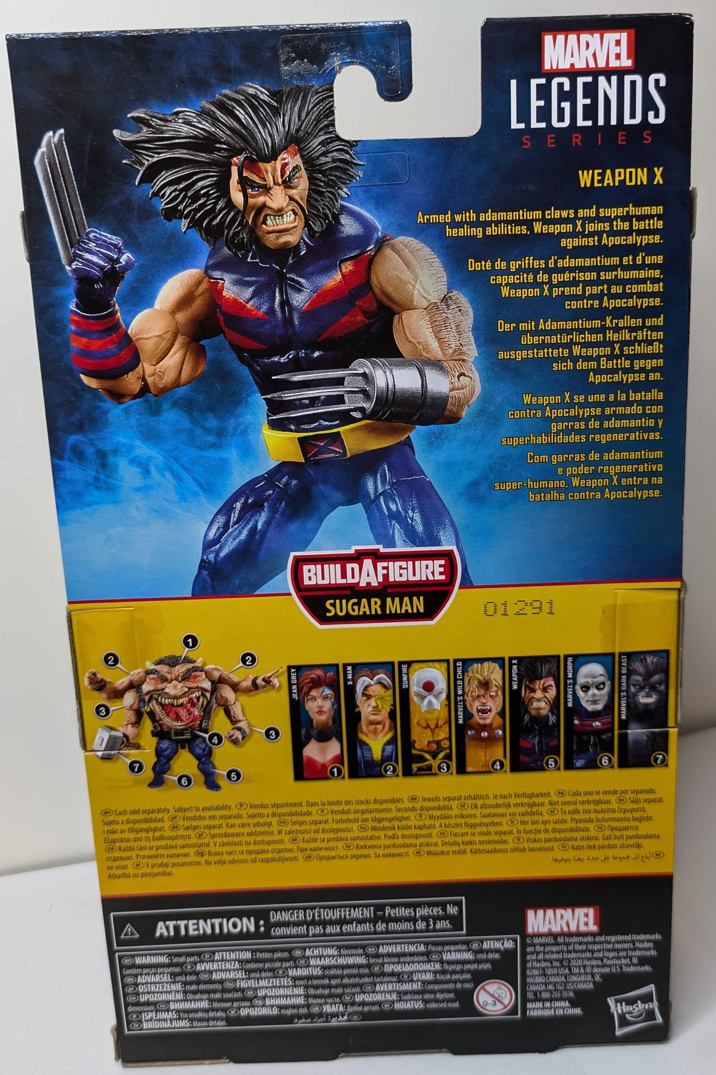 Marvel Comics Marvel Legends Series X-Men Weapon X