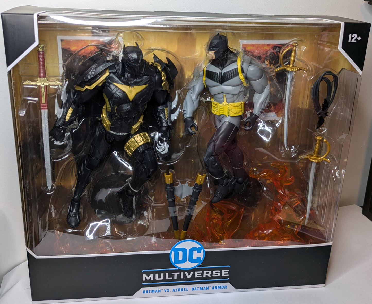 DC Comics DC Multiverse Batman Vs. Azrael Batman Armor