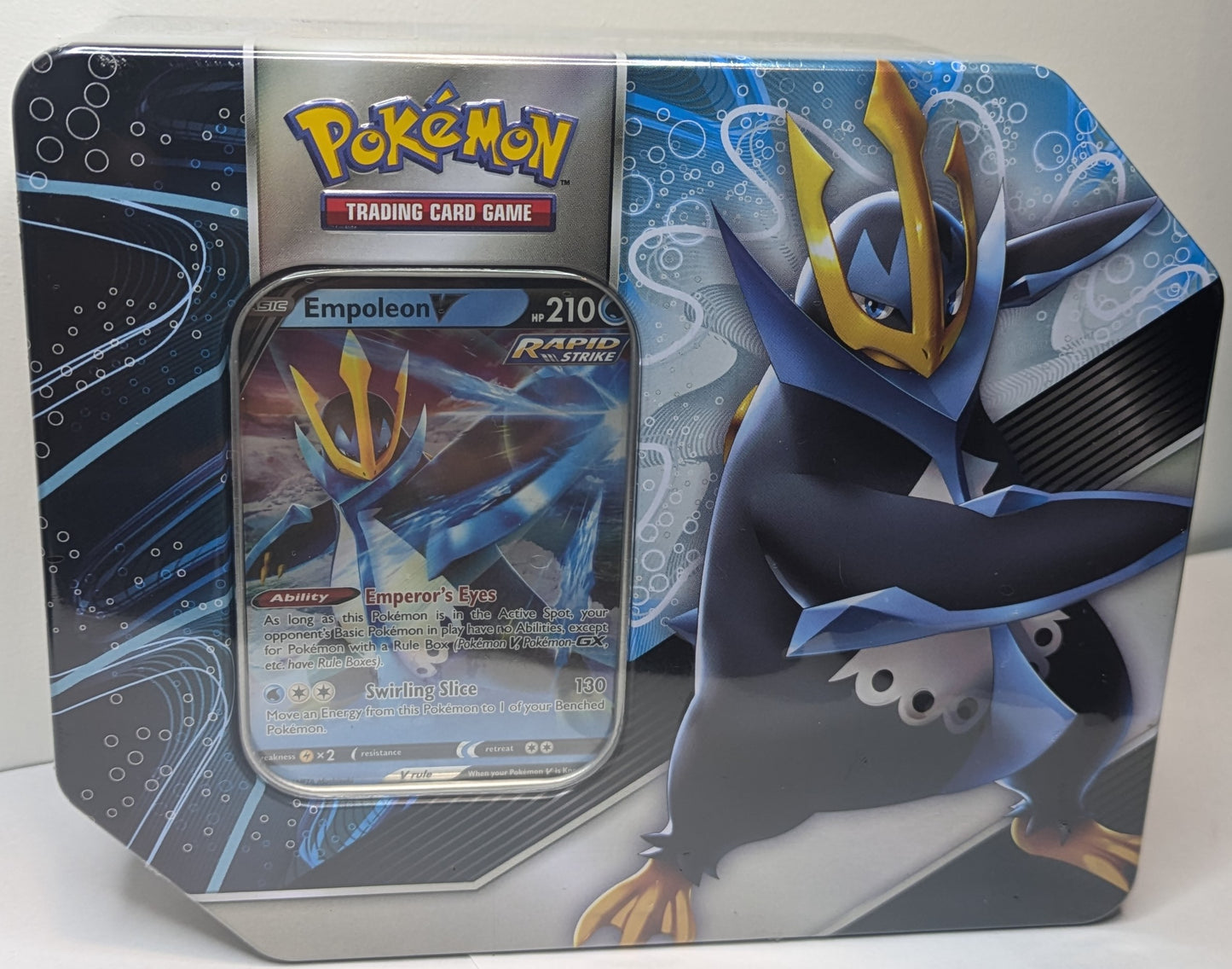 Pokemon Trading Card Games V Strikers Tin Empoleon V