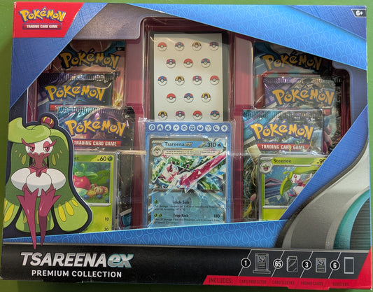 Pokémon TCG Tsareena EX Premium Collection Promo Booster Box
