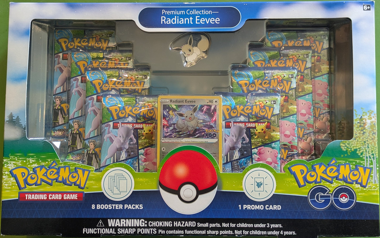 Pokémon TCG: Pokémon GO Premium Collection Radiant Eevee