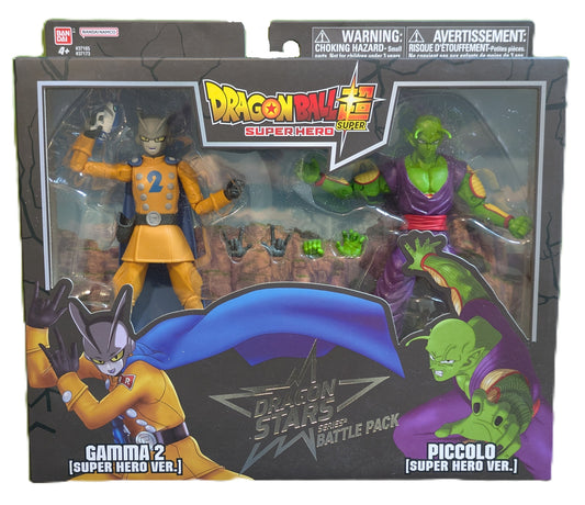 Dragon Ball Super Dragon Stars Series Battle Pack Gamma 2 (Superhero Version) and Piccolo (Superhero Version) Action Figure