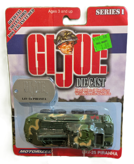G.I. Joe Die Cast Series 1 LAV-25 Pirahna