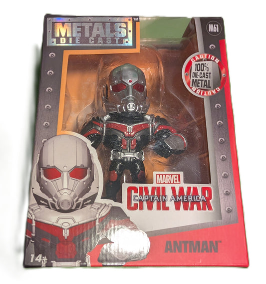 Marvel Captain America Civil War Antman Metals Die Cast Figure