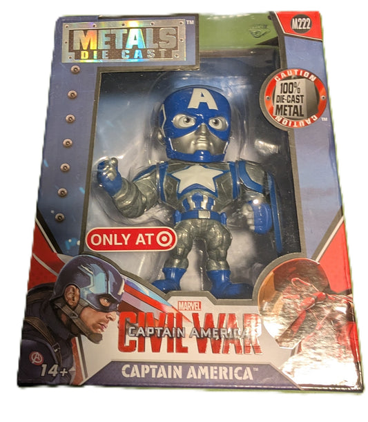 Marvel Captain America Civil War Captain America (Target Exclusive) Metals Die Cast Figure