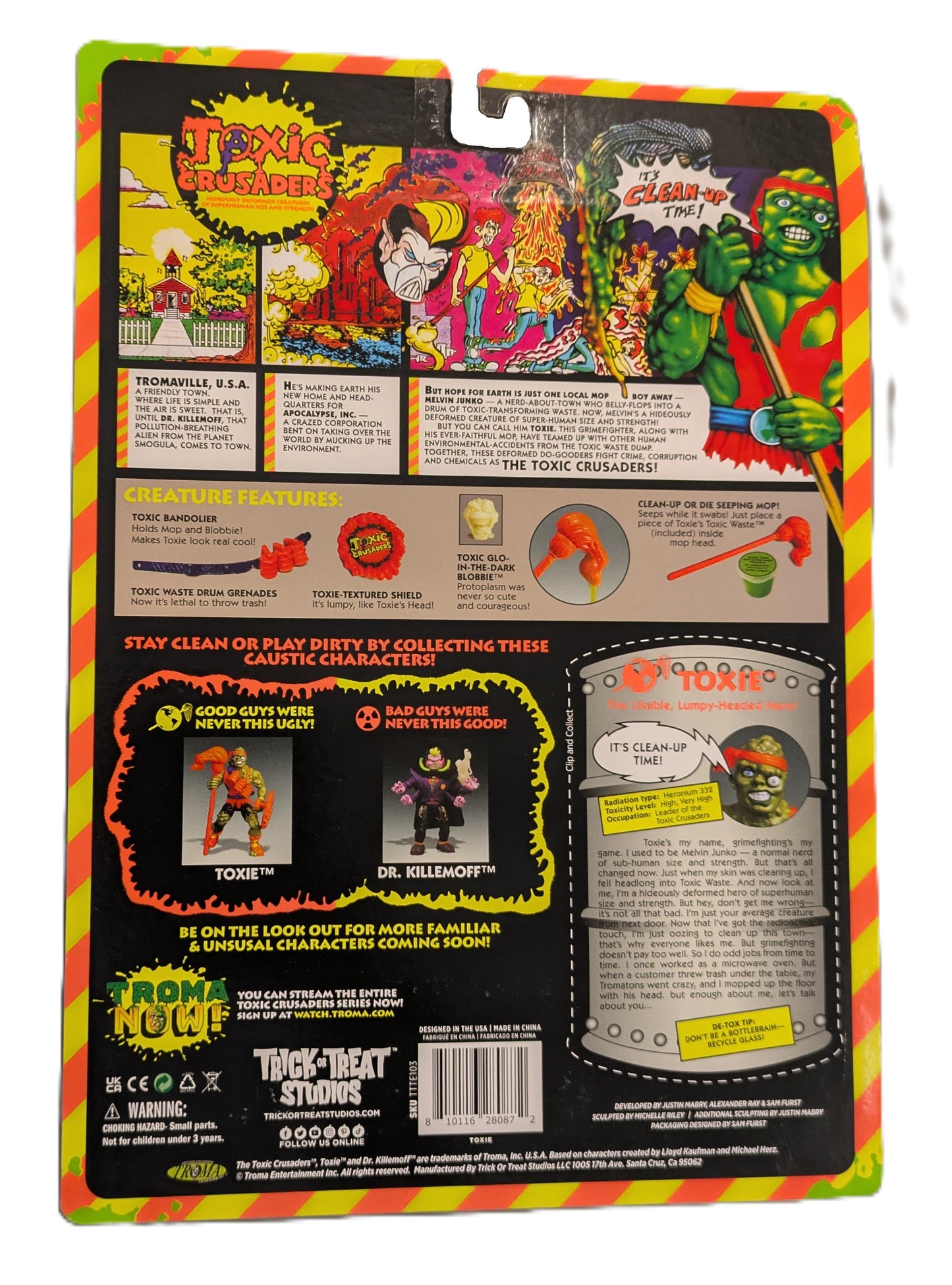 Toxic Crusaders Toxie Action Figure
